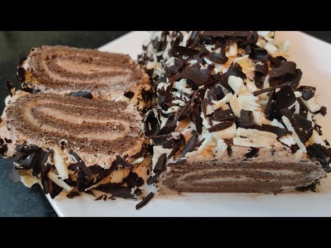 Chocolate Swiss Roll / Episode-90 / By Shaji George