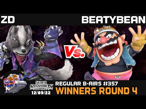 Regular Bairs #357 - SSBU - Winners Round 4 - ZD vs. BeatyBean
