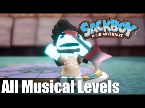Sackboy: A Big Adventure | All 5 Musical Levels