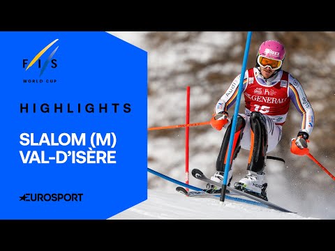 Straßer verzweifelt an Piste in Val-d'Isère | Highlights deutsch | Slalom | Ski Alpin | Männer