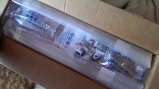 EK-HD Acrylic tube + EK-HDC fitting + EK-AF Angled fitting unboxing