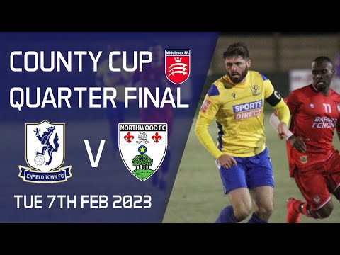 Middlesex County Cup Quarter Final | Northwood v Enfield Town | 7/02/23