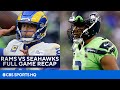 Rams vs Seahawks: Russell Wilson leaves game with injury as Rams get the win | CBS Sports HQ