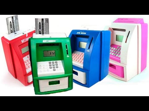Идея для подарка , Прикольная Копилка банкомат обзор
