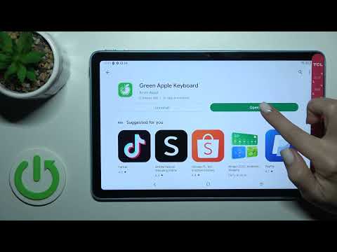 How to Install iPhone Keyboard on TCL 10 TAB MAX – Green Apple Keyboard App