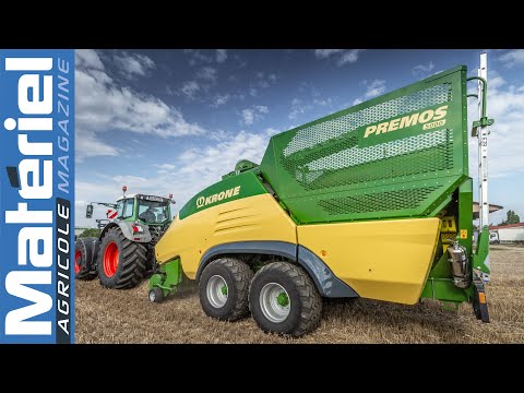Présentation de la presse à pellets Krone Premos 5000 !