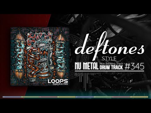 Nu Metal Drum Track / Deftones Style / 85 bpm