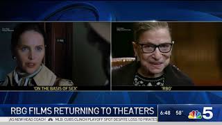 RBG FILMS RETURN TO THEATERS
