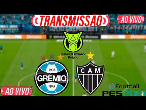 GRÊMIO X ATLÉTICO MG AO VIVO COM IMAGENS DO BRASILEIRÃO | ASSISTA AGORA | JOGO EM TEMPO REAL | PES