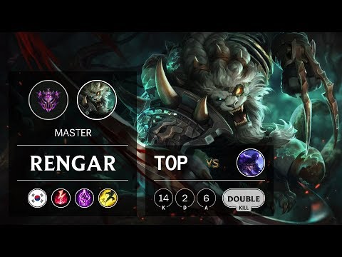 Rengar Top vs Ryze - KR Master Patch 9.11
