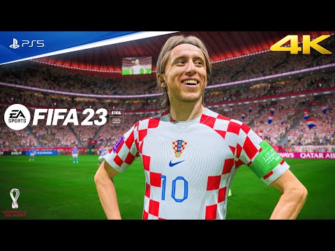 FIFA 23 - Japan vs Croatia - FIFA World Cup Qatar 2022 Round 16 | PS5™ [4K60fps]