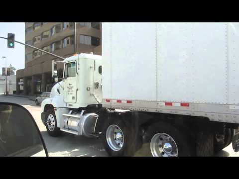 Freightliner FLD taking off