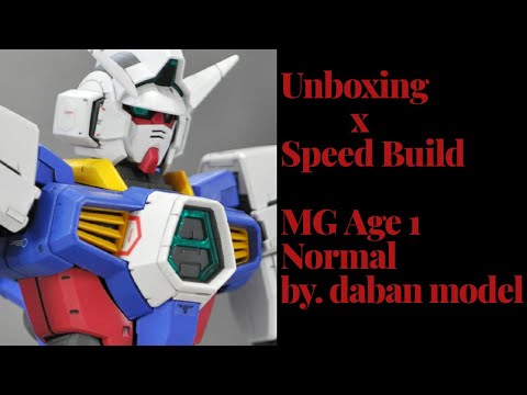 MG AGE 1 Normal.. Unboxing x Build..