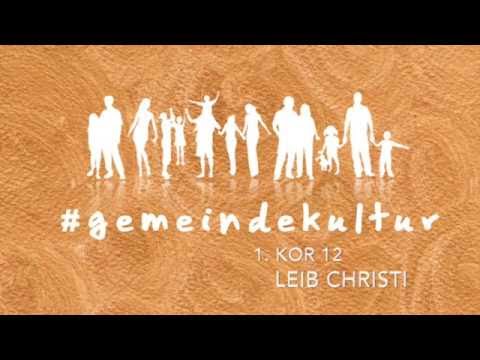#gemeindekultur 1 | Leib Christi