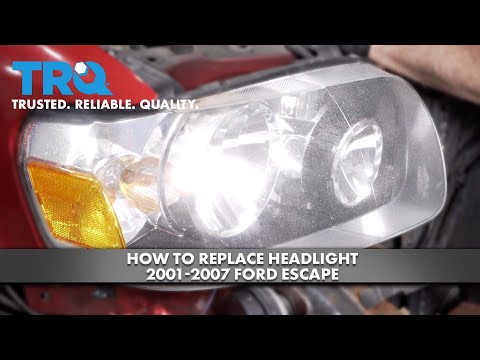 How to Replace Headlight 2001-2007 Ford Escape