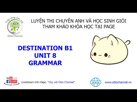 Destination B1 - Unit 8