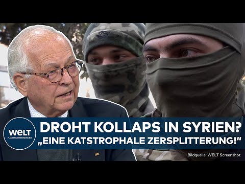 Video Thumbnail: SYRIEN: Kollaps in Syrien?! "Wir haben ein totales Auseinanderfallen!" I WELT Analyse