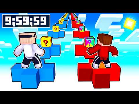 Insane Lucky Block Race in Minecraft - WHO WILL WIN?!