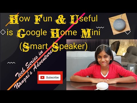 Fun and Useful Google Home Mini (Smart Speaker): Kid's Review