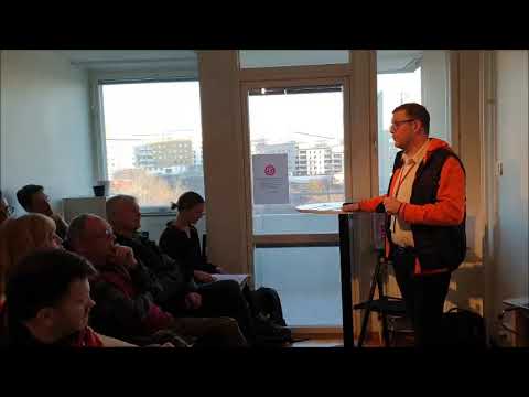 Studiebesök på Valla torg, Årsta i Stockholm