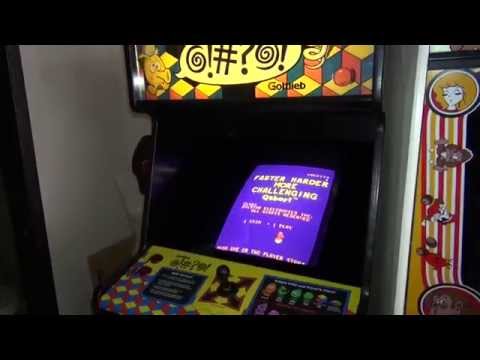 The very first Q*Bert arcade game - prototype #1 - and other rare arcade games
