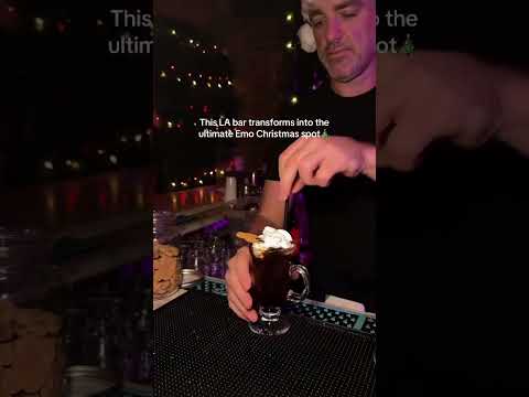 Don't miss the @emochristmas bar! 🎄Get tickets in our bio! #LA