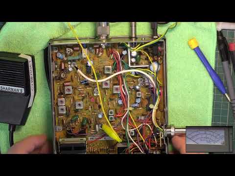 Amstrad CB900 CB27/81 UK FM CB radio - service alignment