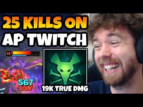 When AP Twitch Mid gets 25 Kills and makes High Elo look bronze