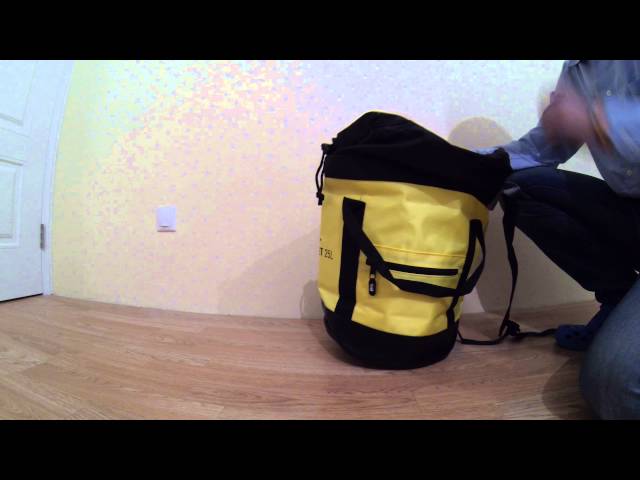Видео Мешок Petzl Bucket rope bag 25