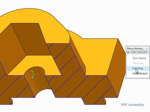 Tutorial  Creating Planar Cross Sections -Creo
