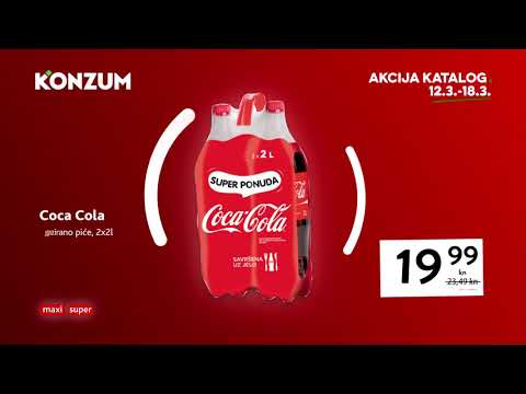 Konzum katalog 12.3. - 18.3.