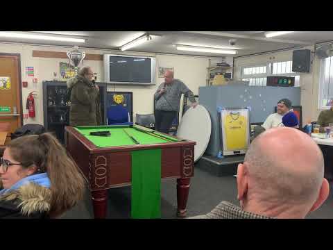 Carlton Town TV meets Ian Storey-Moore prior to Wisbech win.