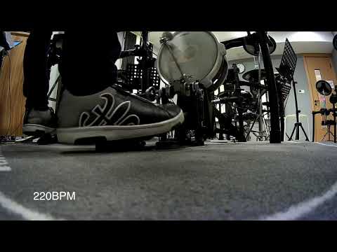 180BPM~250BPM Double Bass Drum Pedal