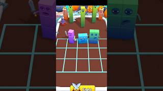 🔥 “Block Merge Battle: OP Squad vs Giant Towers 💥”#numbercube #shorts