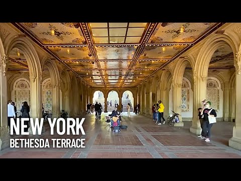 NYC Central Park Bethesda Terrace & Fountain Walking Tour