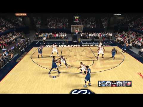 NBA 2K15 MyGM - Minnesota Timberwolves vs New Orleans Pelicans Full Game (PS4)
