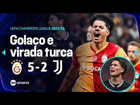 Gols e lances de Galatasaray x Juventus