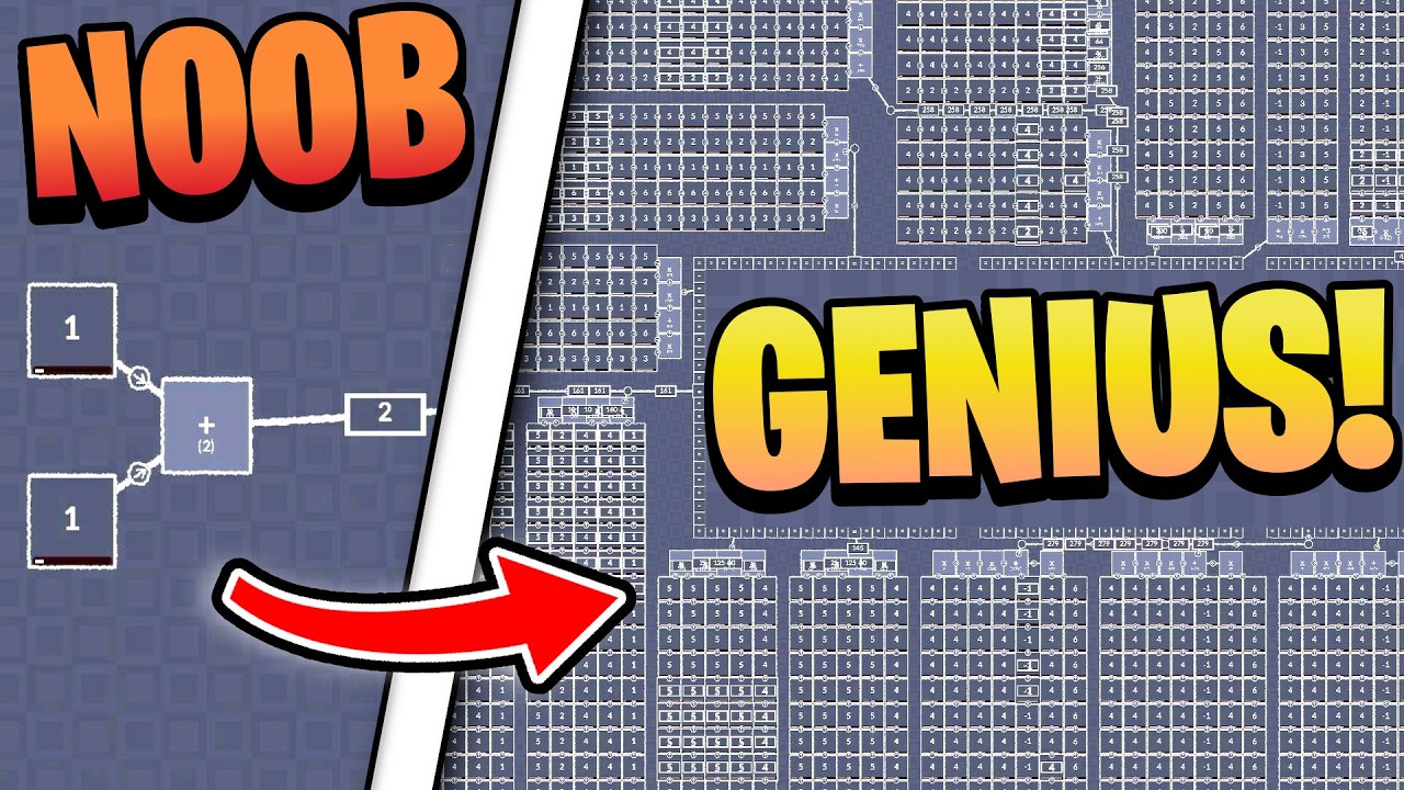 I Build A HUGE Factory From SIMPLE MATH!