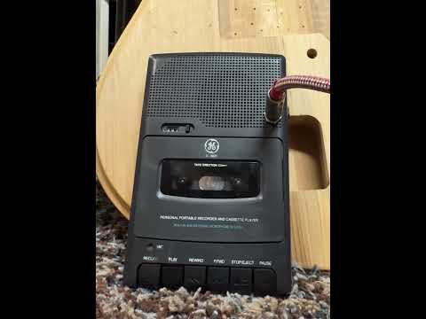 Super Portable Vintage GE Lo-Fi Cassette Tape Distortion Amp image 8