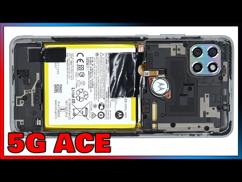 Motorola One 5G Ace Moto G 5G Disassembly Teardown Repair Video Review