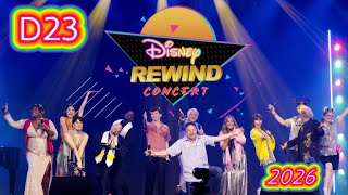 Judy Benson Sings Part of Your World LIVE at D23 Disney Rewind Concert (Full Show)