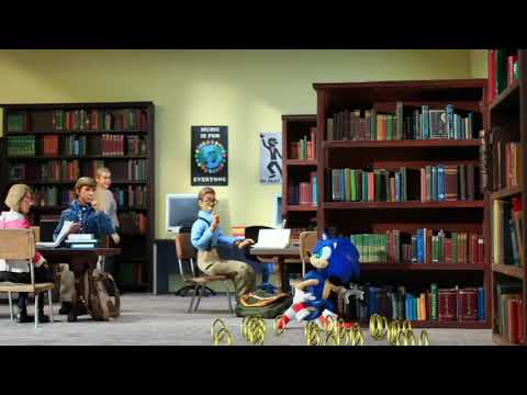 Sonic in the Library - Robot Chicken