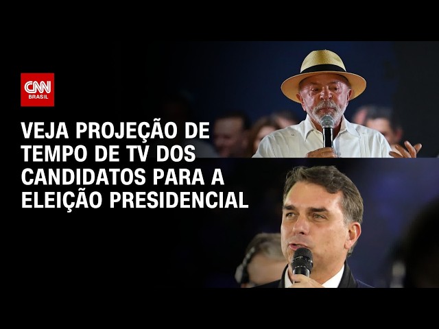 Lula, Flávio, Caiado e Cury terão espaço garantido na rádio e TV; entenda divisão | CNN ELEIÇÕES