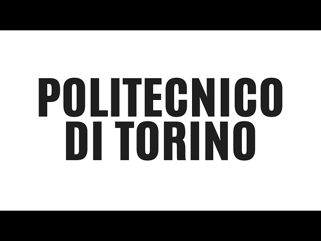 Politecnico di Torino video #1