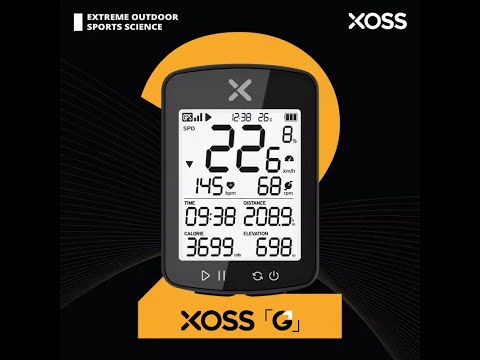 Велокомп'ютер XOSS G2+ GPS / ANT+ - фото 1 - id-p2527649593
