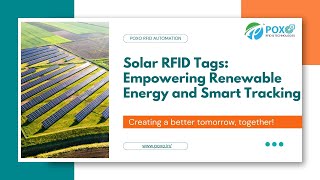 Solar RFID tags manufacturers  POXO