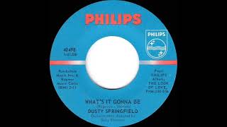 1967 Dusty Springfield - What’s It Gonna Be (mono 45)