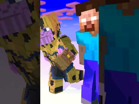 Insane Minecraft Animation: Herobrine Defeats Thanos in Devil Face!