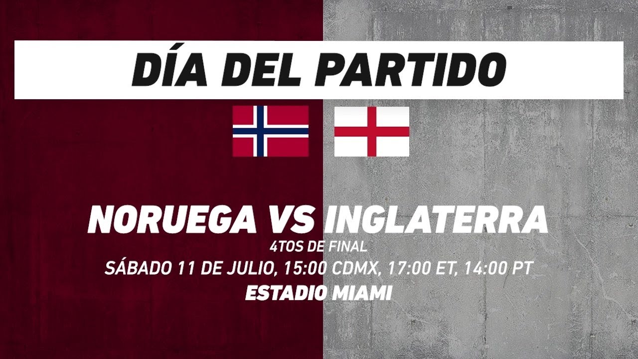 Noruega vs Inglaterra, frente a frente: Futbol
