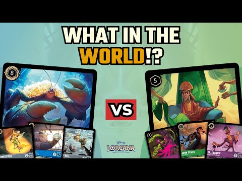 What an INSANE GAME! Turbo Items vs Green Monster - Disney Lorcana Gameplay (Game 2) - YouTube